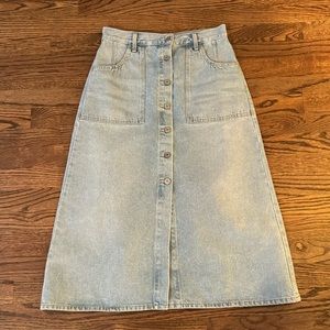 Citizens of humanity denim skirt. Size 27